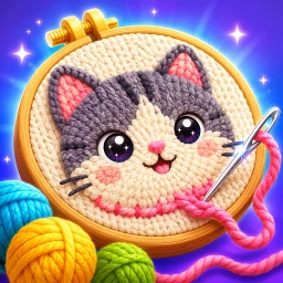 Wool Jam: Yarn Loop Puzzle 图标